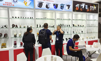 2022中国(广州)国际物流装备与技术展览会圆满收官 凯信脚轮展会现场体验